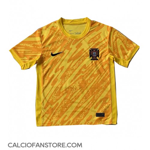 Maglia Calcio Portogallo Portiere Prima Divisa Europei 2024 Manica Corta